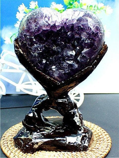 AAA級家庭円満◆天然ウルグアイ産アメジスト原石YT2G3/253G44A