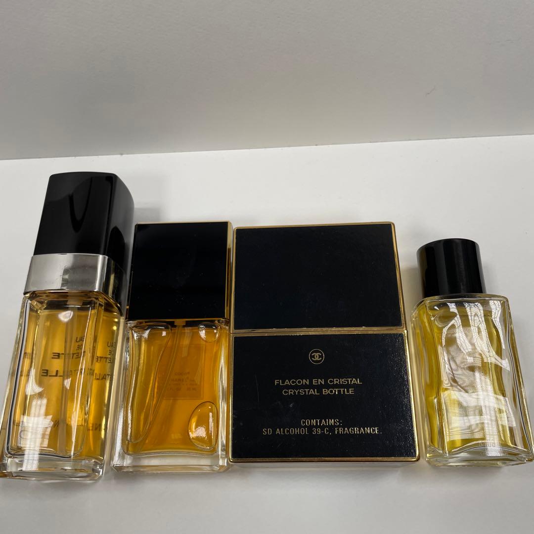 シャネル クリスタル COCO No5香水セット 4本