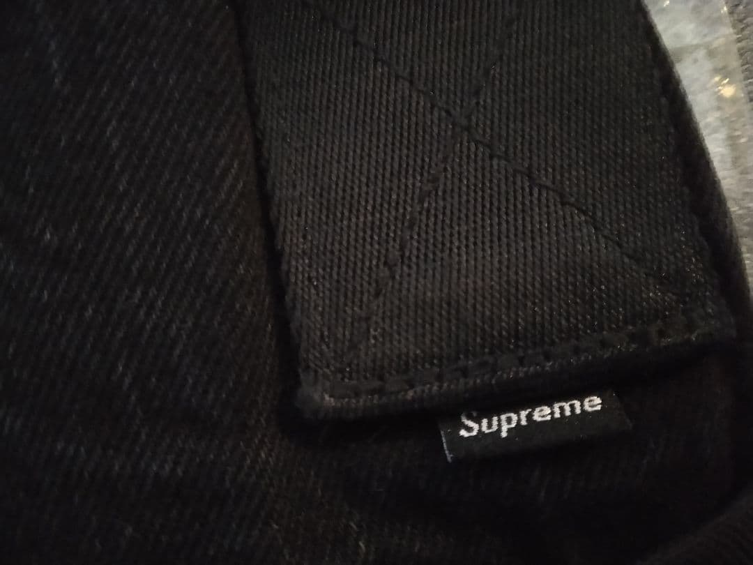 バッグ Supreme Denim Messenger Bag Black