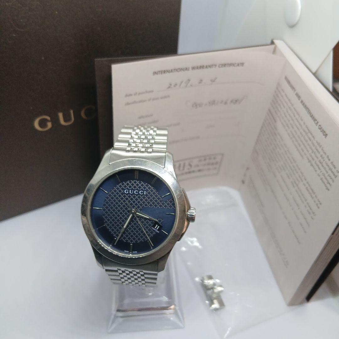 U GUCCI 126.4　16586557　タイムレス　メンズ　腕時計　時計