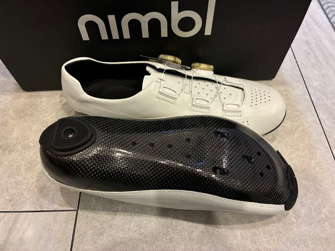 Nimbl Ultimate Gold 41 BOAダイヤル ロードシューズ