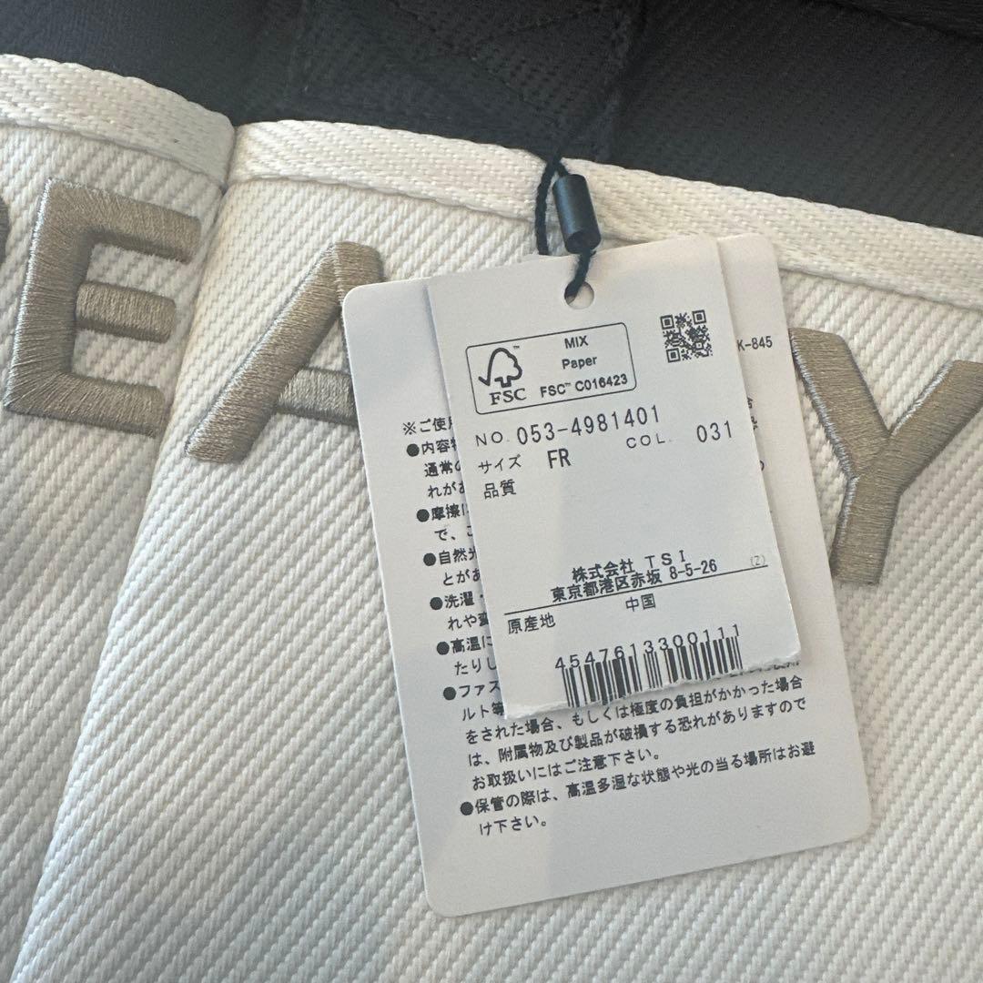 PEARLY GATES カートバッグ【完全新品、未使用、ギフト巾着付き】