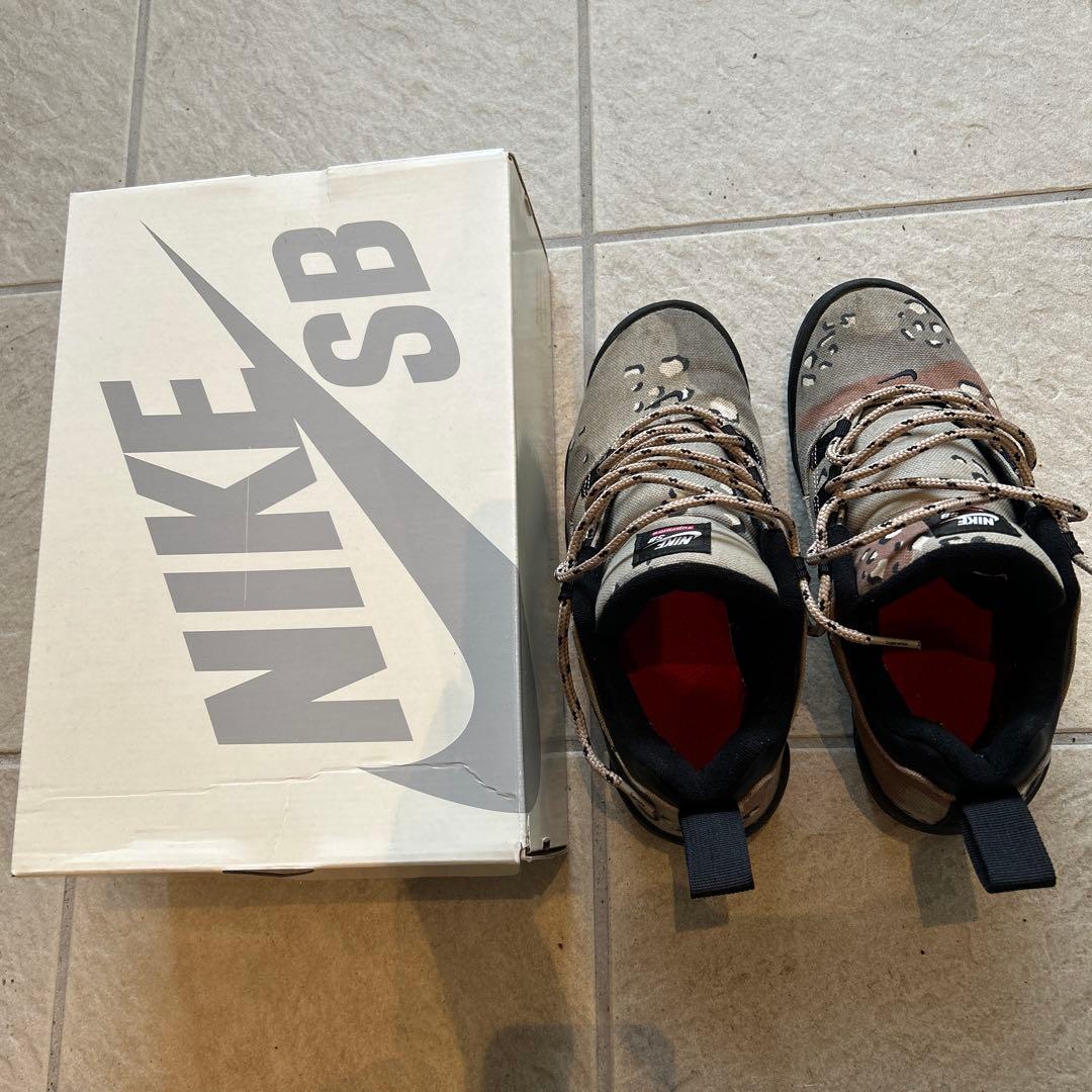 靴 Supreme Nike SB Darwin Low Desert Camo