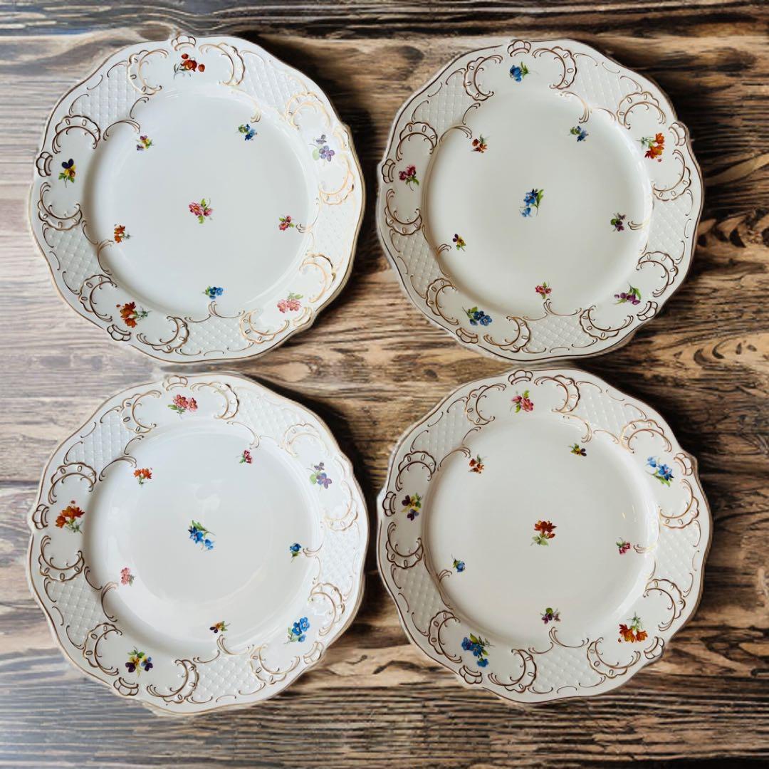 リンドナー ベルサイユ 25cm プレート 4枚 Handarbeit