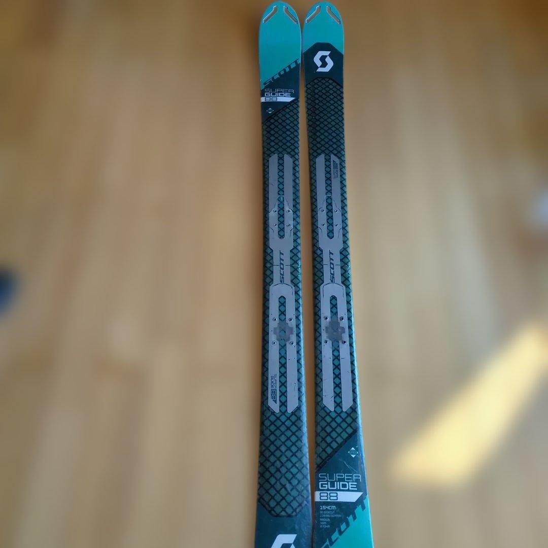 バックカントリー　Scott SUPER GUIDE 88 154cm スキー板