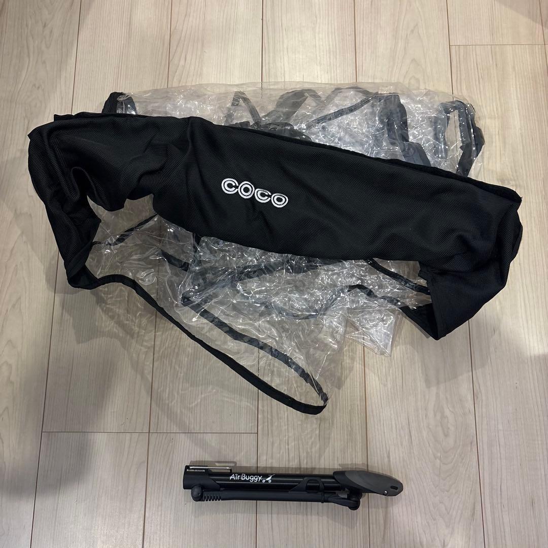AirBuggy ココダブル ベビーカー ブラウン 双子ベビーカー　付属品あり