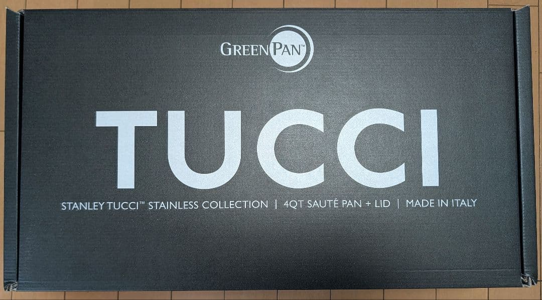 ★グリーンパン★TUCCIコレクション 深型フライパン ガラス蓋付き 26cm