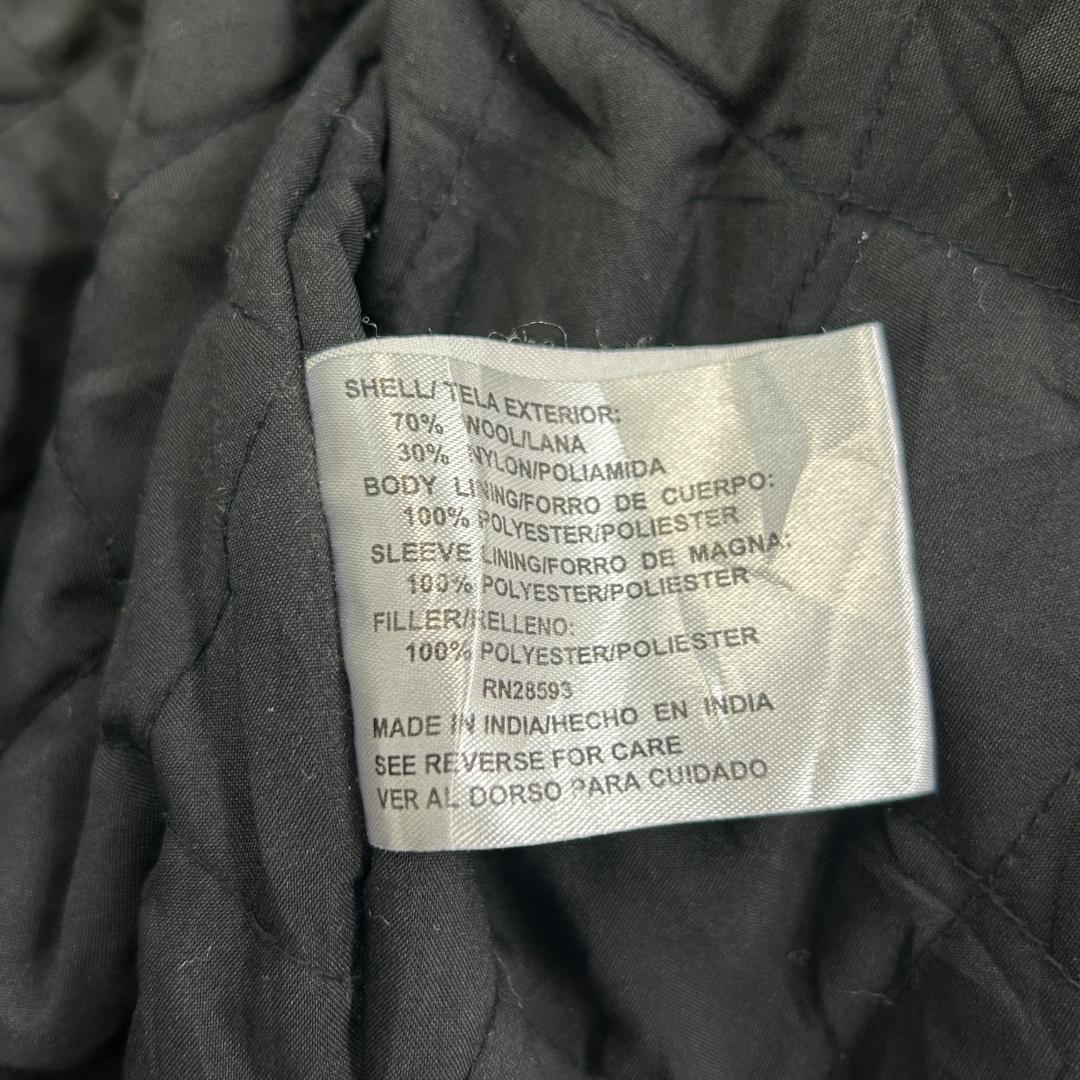 M*0様 MEMBERS ONLY　スタンドカラー　ウールブルゾン　古着　ブラッ