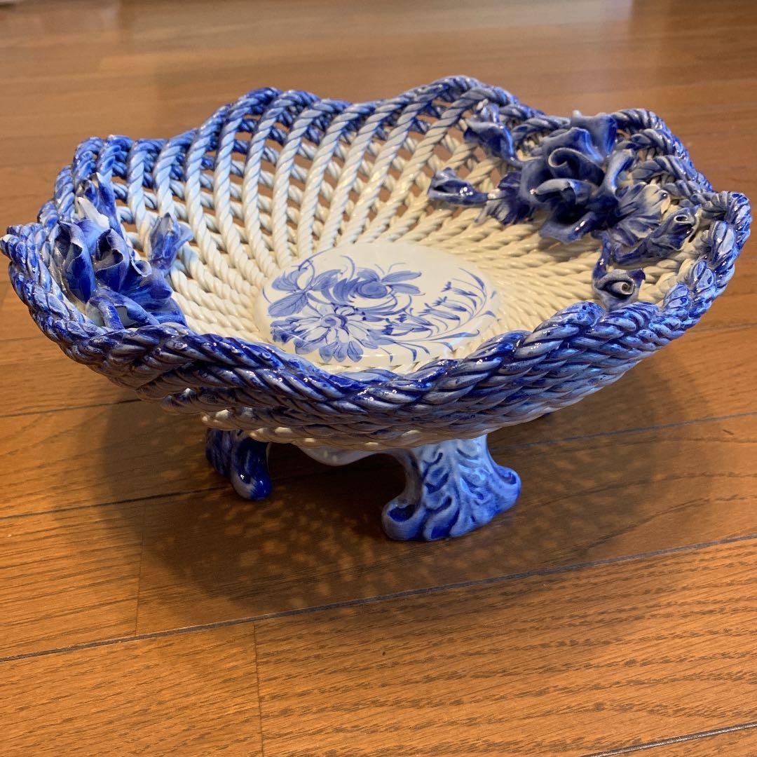 capodimonte 果物皿 盛り皿 イタリア製 陶器