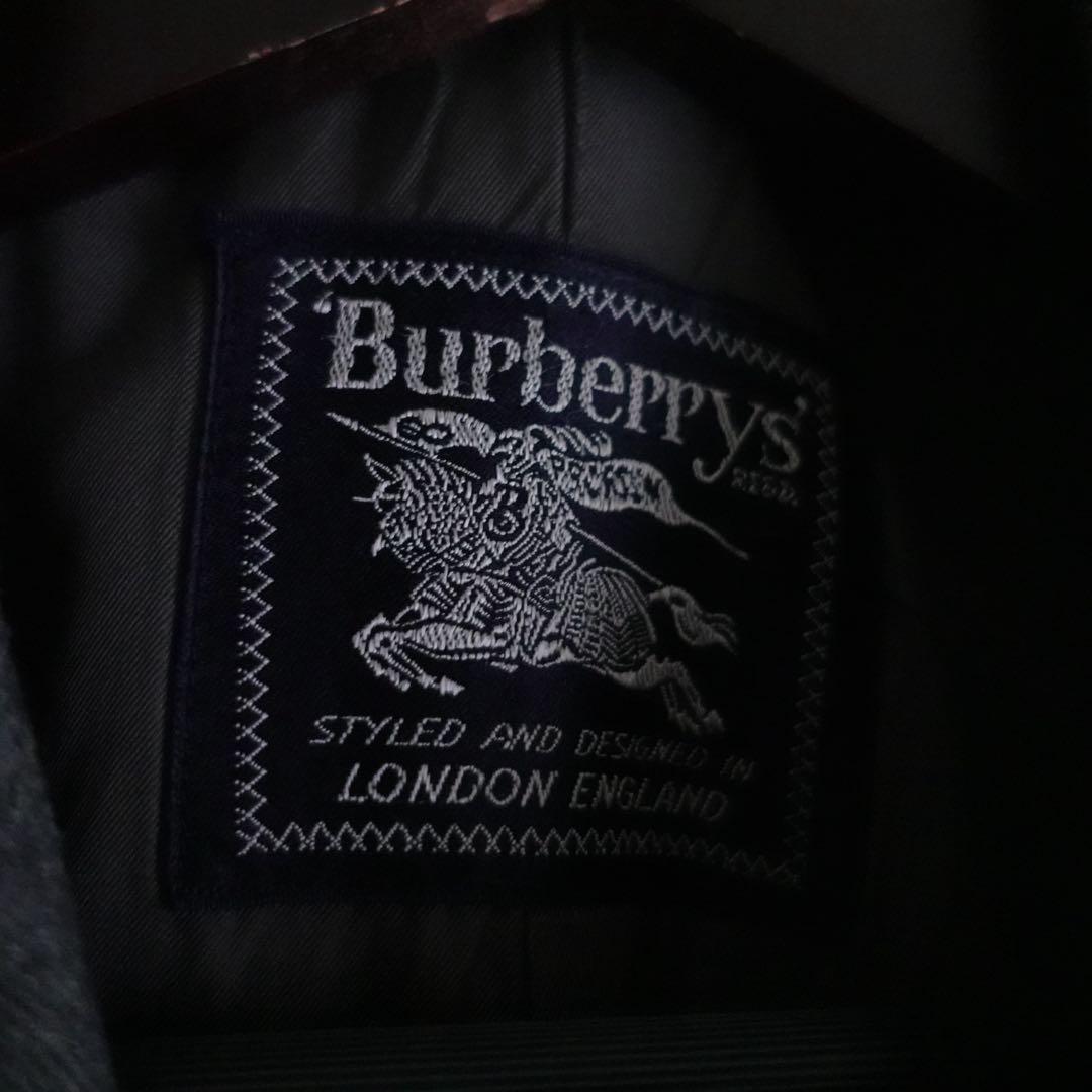 1960s 70s Burberry’s ウールステンカラーコート　英国製
