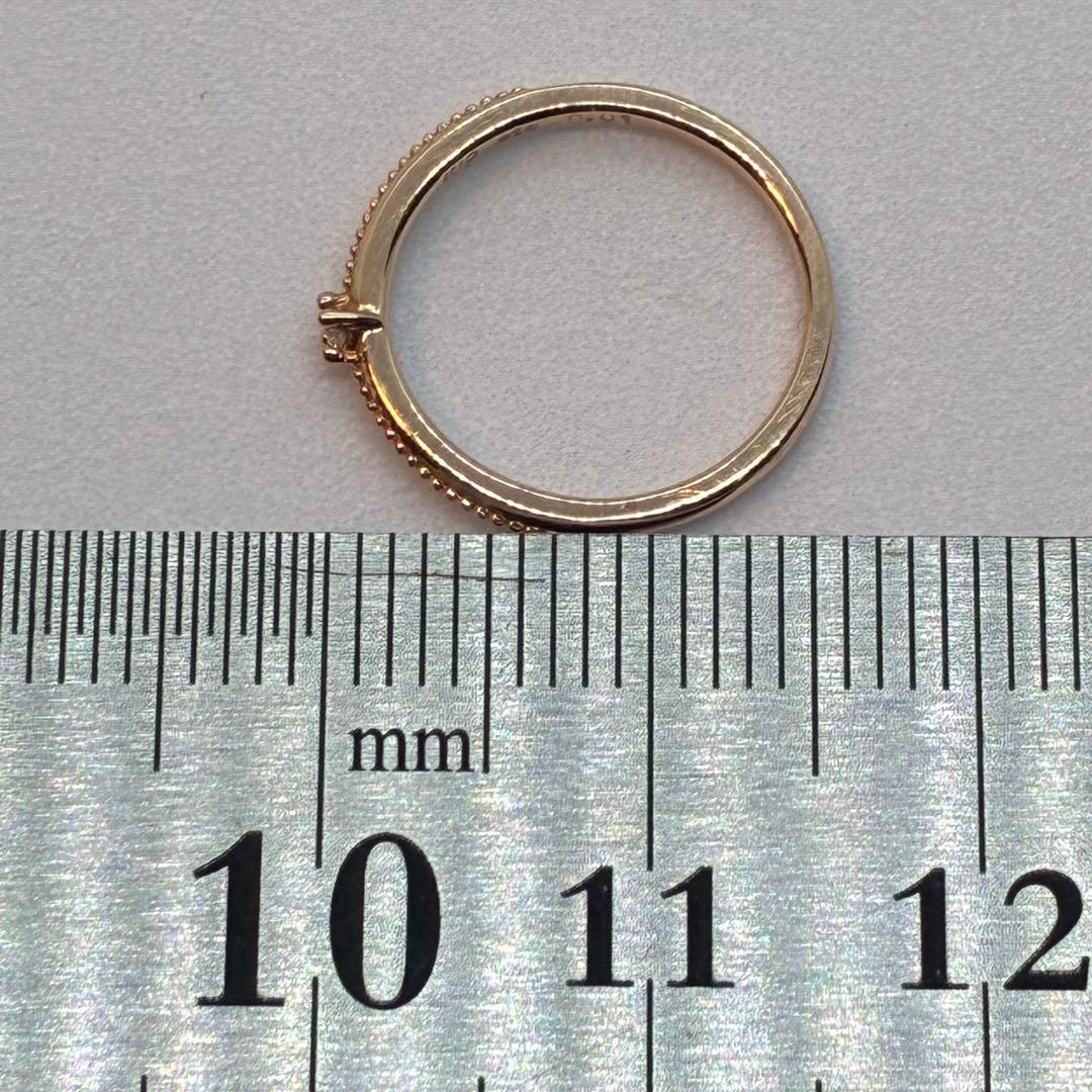 ete k10 リング　指輪　0.01 ゴールド