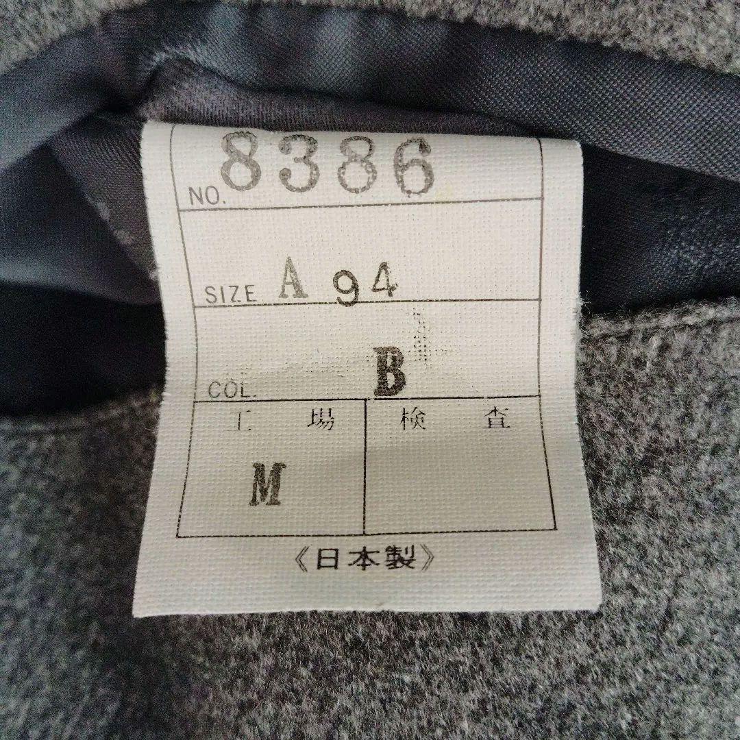 【カシミヤ100%】バルマカーンコート♧グレー　ラグランスリーブ　大きいサイズ