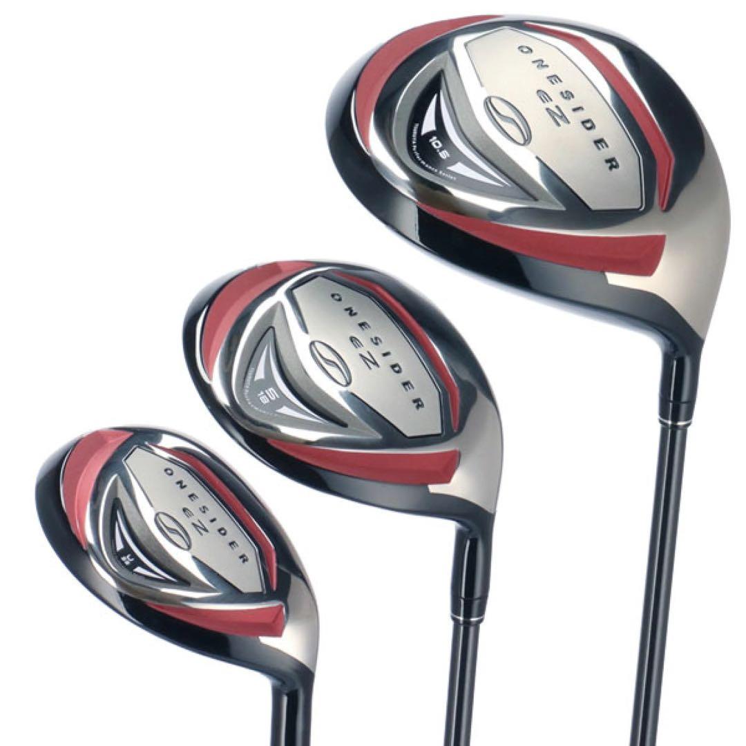 【未使用】ワンサイダー クラブセット ウッド＋パターパッケージセット９本