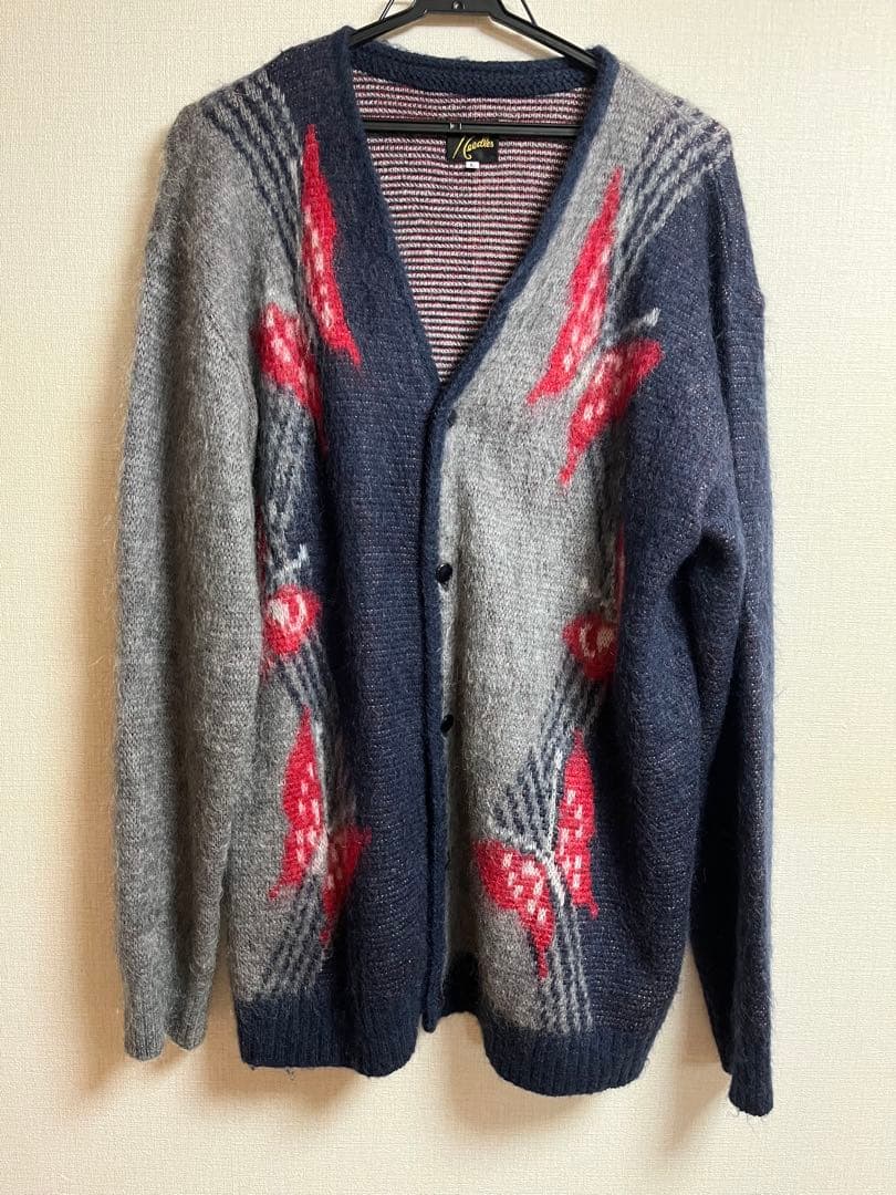 Needles 22aw モヘアカーディガン