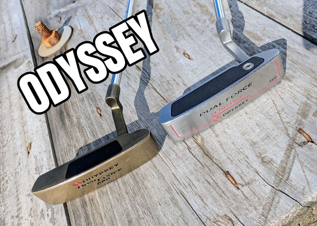 オデッセイ☆ODYSSEY パター2本 DUAL FORCE デュアルフォース