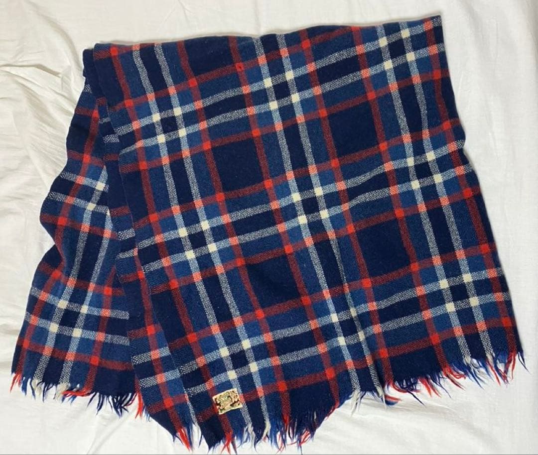 50〜60s vintage ウールブランケット　チェック