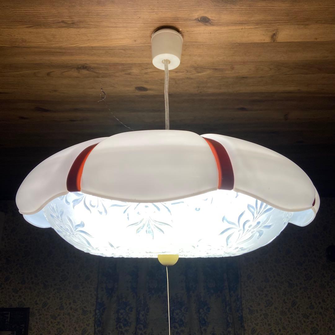 スペースエイジ　70’s ビンテージ　大型照明　昭和レトロ　希少