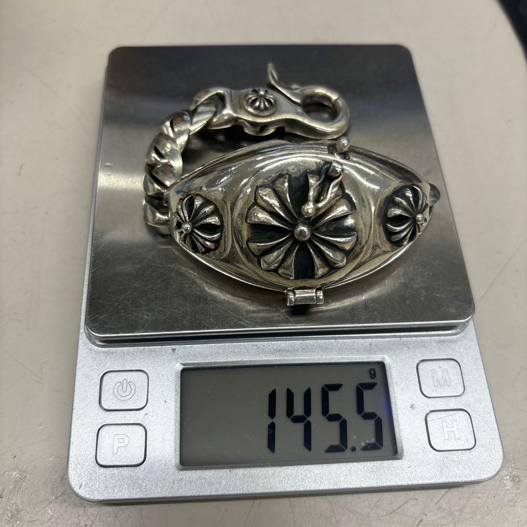 B5413 シルバー925 ウォッチケースブレスレット&ウォッチ