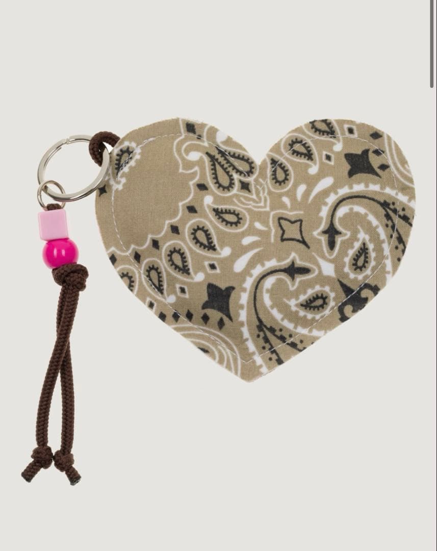 CALL IT BY YOUR NAME キーリング ハート　茶　完売商品