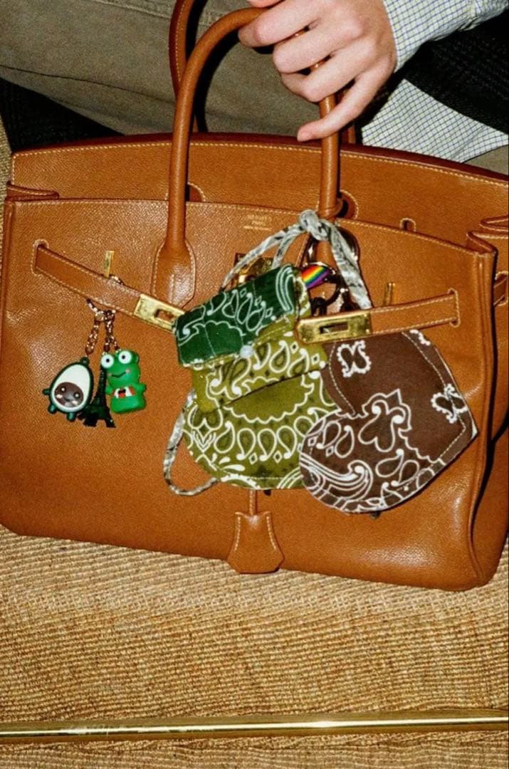 CALL IT BY YOUR NAME キーリング ハート　茶　完売商品