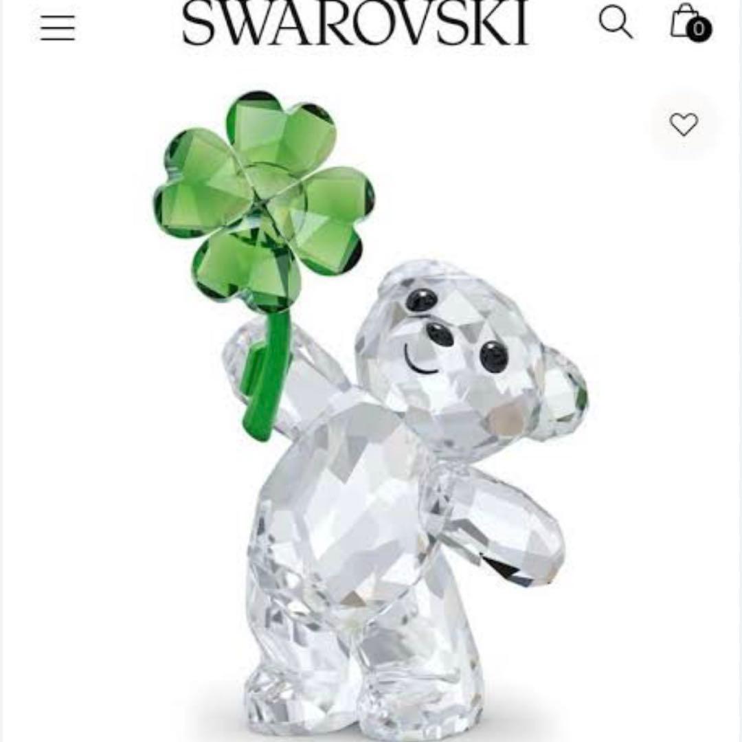 Swarovski Krisベア Lucky Charm