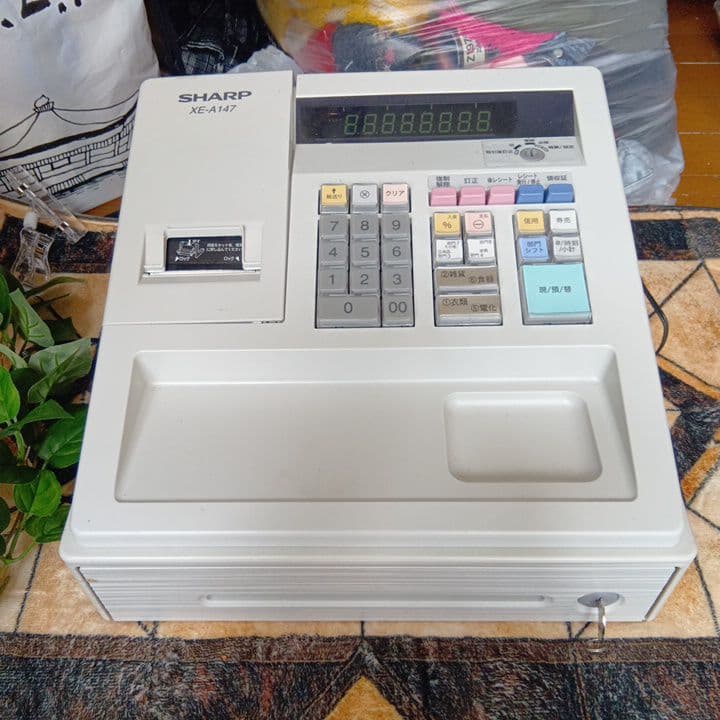 美品SHARPレジスター
