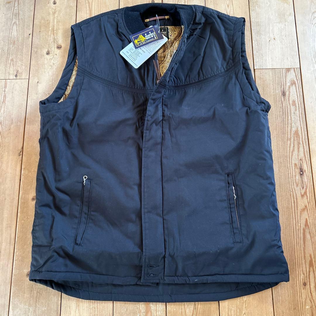 Derby of San Francisco 2XLベスト ブラック×ゴールド