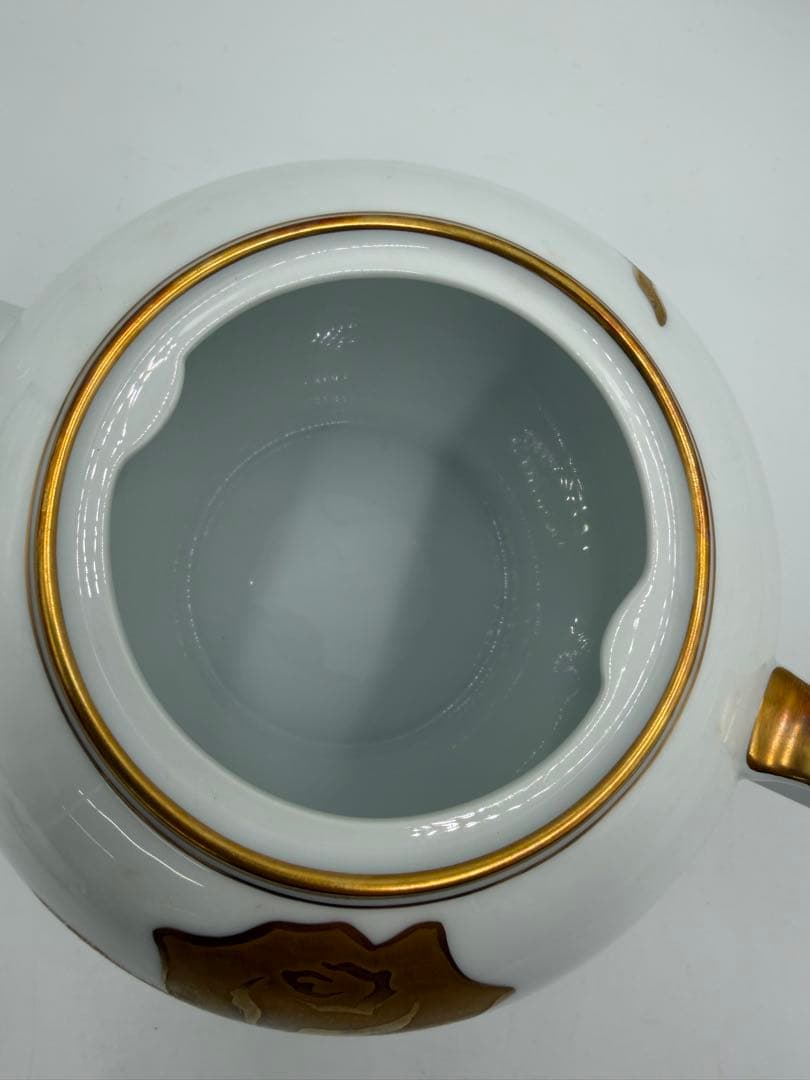 大倉陶園　　金彩薔薇 ティーポット＆シュガーポット＆ミルクポット　３点