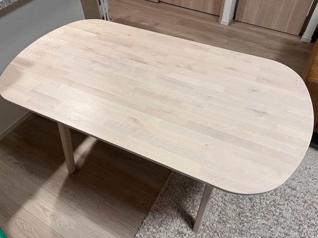 美品IKEA ハルヴダンテーブル 140cm【直接引き取り相談可】