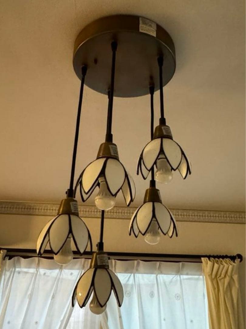 花形シーリングライト 5灯