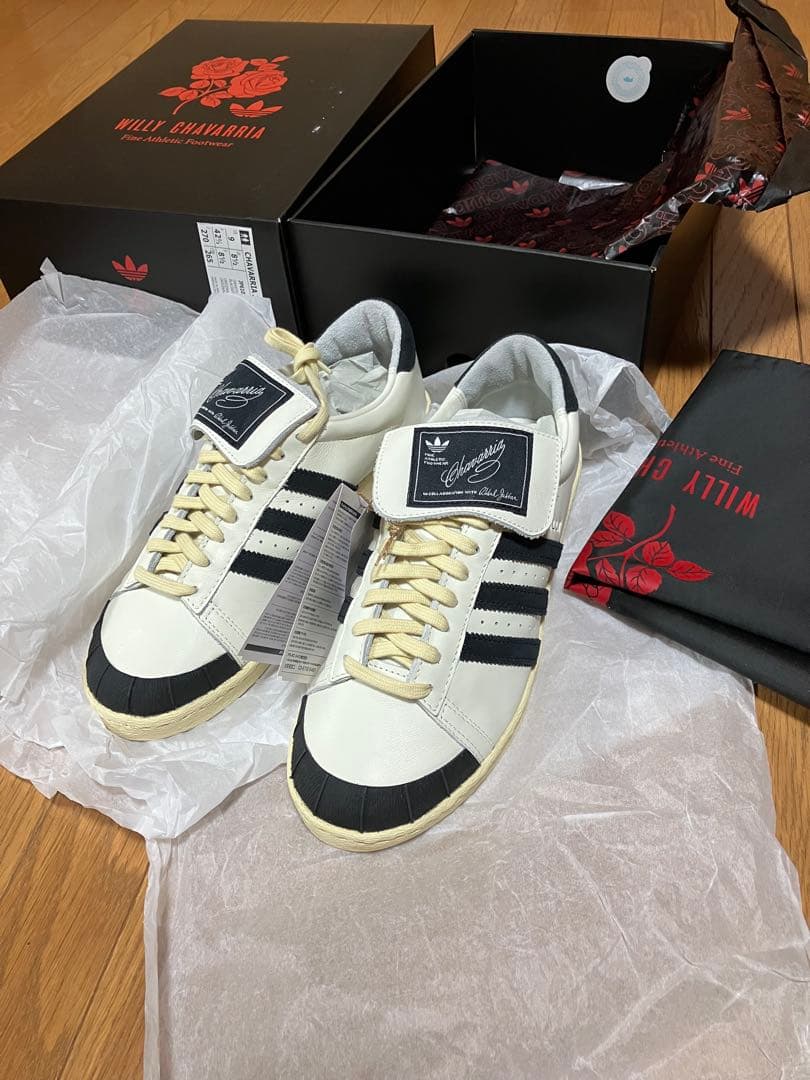 値下 未使用正規品 willy chavarria×adidas ジャバーlow