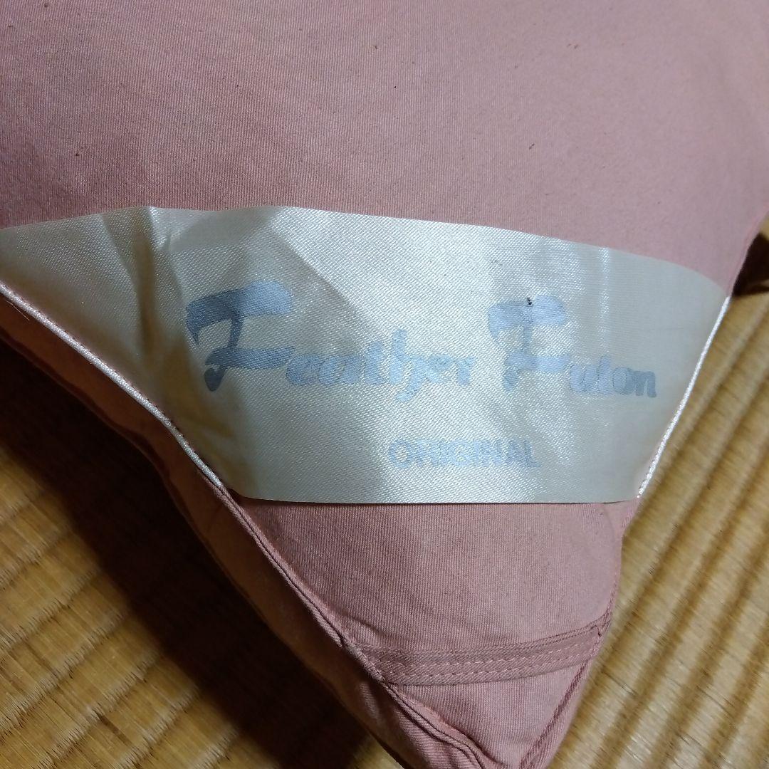 Feather Futon 羽毛敷き布団　送料キャンペーン中のみカバー付き