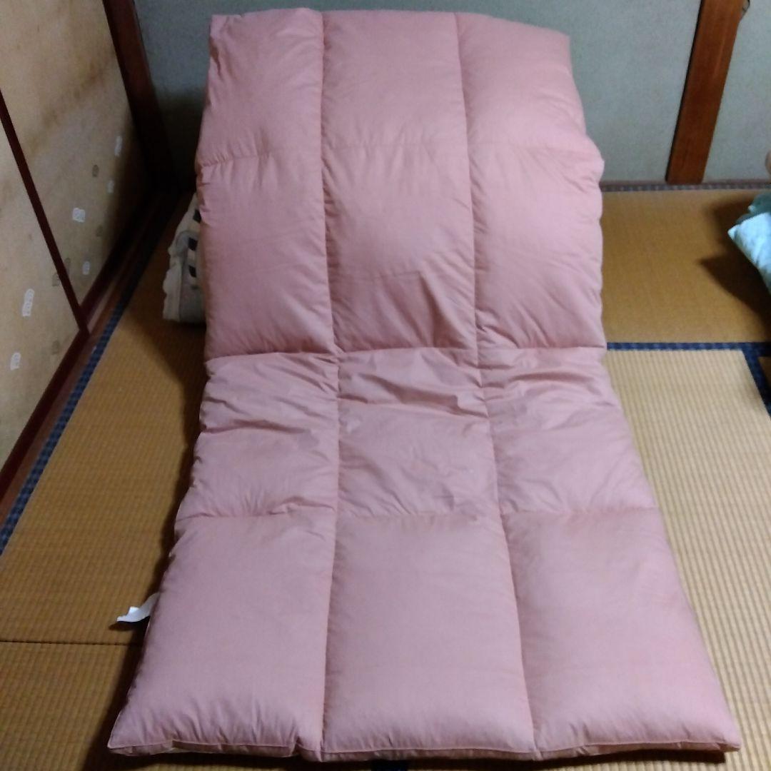 Feather Futon 羽毛敷き布団　送料キャンペーン中のみカバー付き
