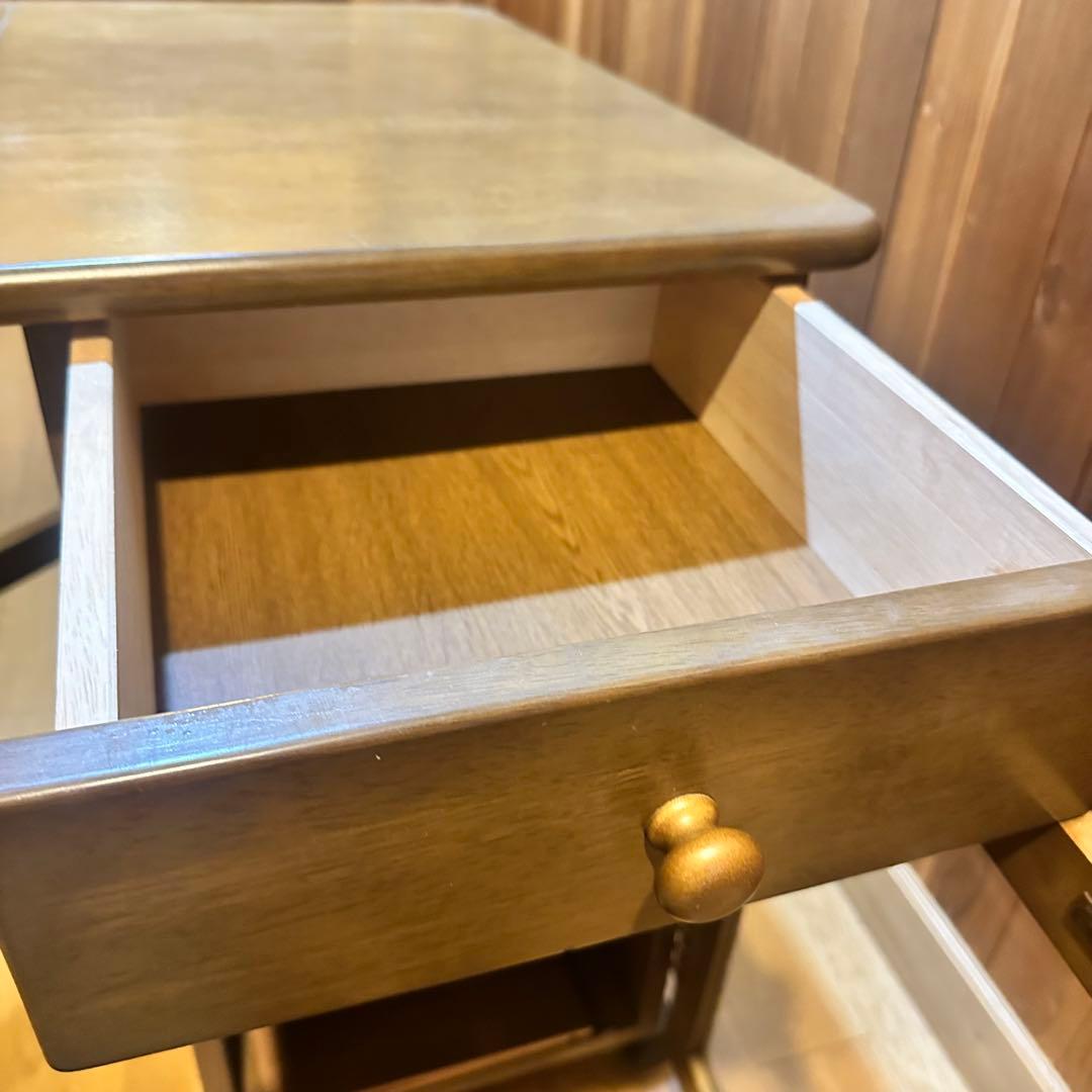 北欧レトロ コイズミ ダイニングテーブル キッチンワゴン