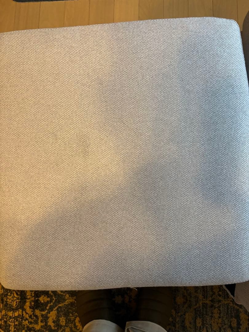 【ミ】グレー 3人掛けソファ ファブリック ソファ部分