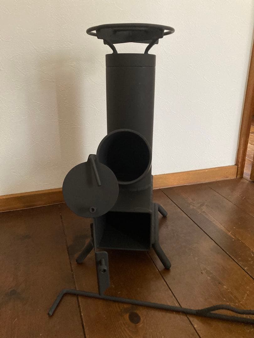 ロケットストーブ コンロ 薪ストーブ　新品未使用　防災