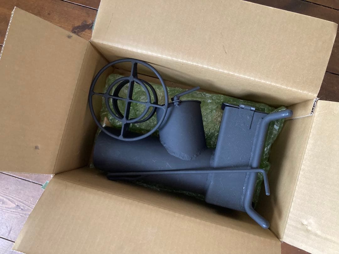 ロケットストーブ コンロ 薪ストーブ　新品未使用　防災