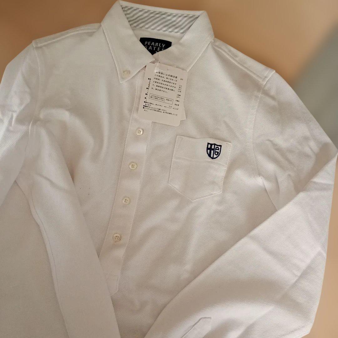 パーリーゲイツレディースコットンシャツサイズM