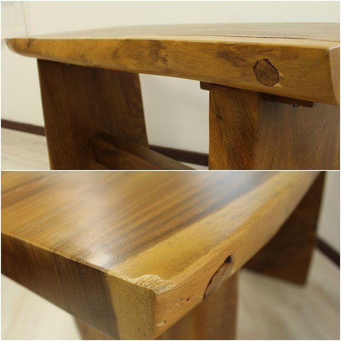 訳あり アウトレット コンソールテーブル 洗面台 モンキーポッド 無垢 電話台