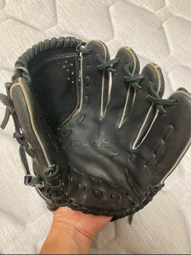 ミズノプロ　軟式　硬式グローブ　投手用　　2個セット