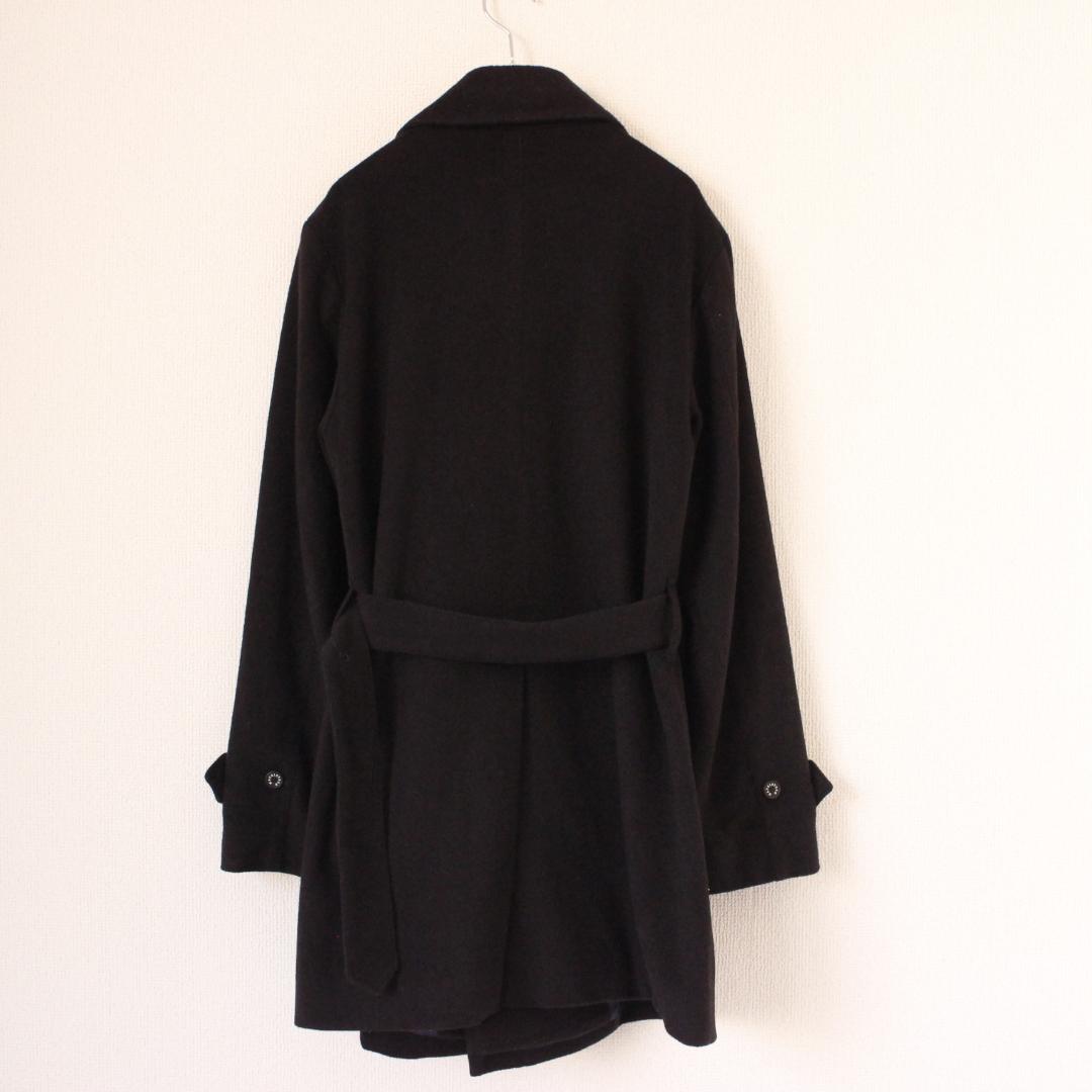 MACKINTOSH ウールトレンチコート M ダブル ブラック ベルト