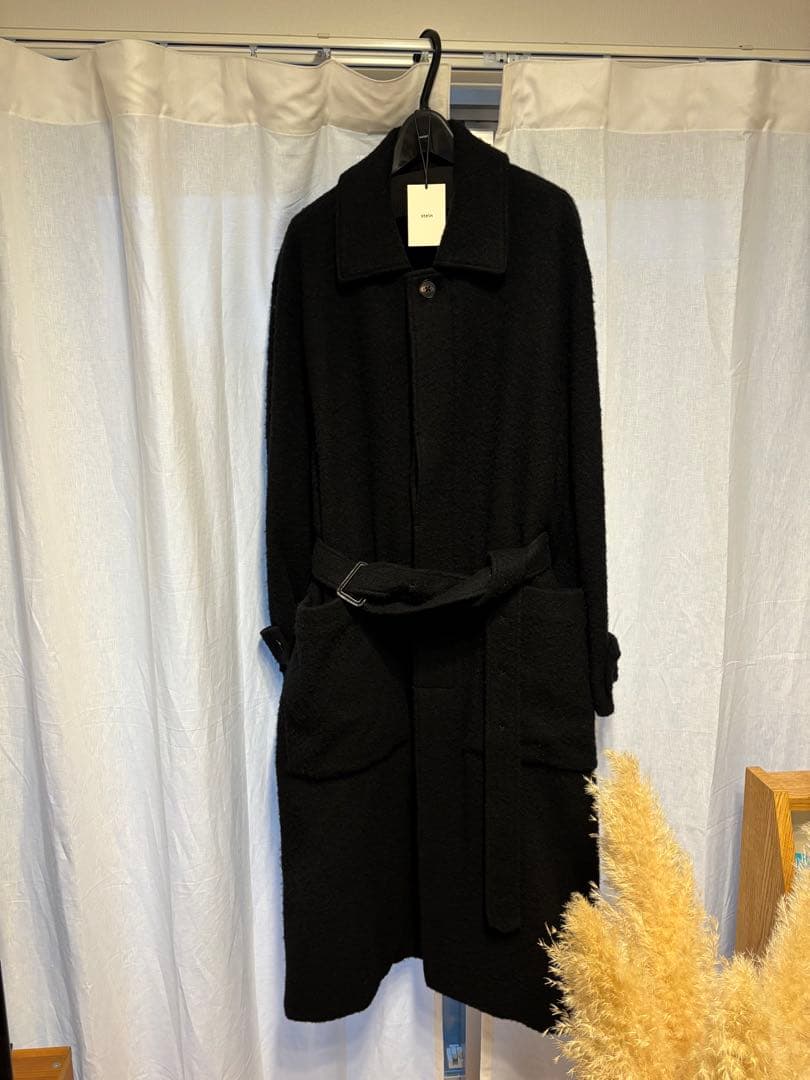 【ssstein】 Oversized Blanket Coat
