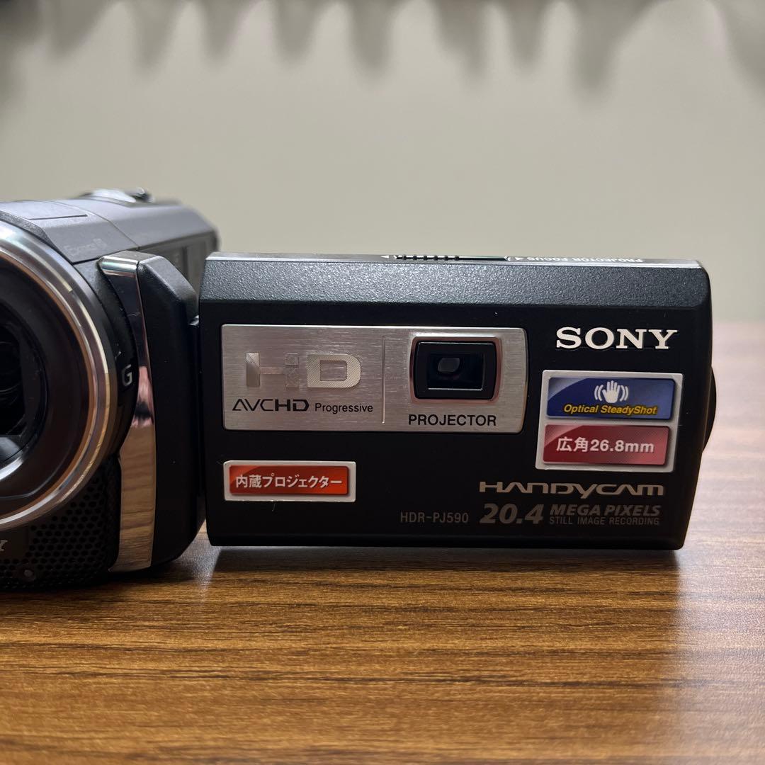 美品！SONY HDR-PJ590 ビデオカメラ 本体