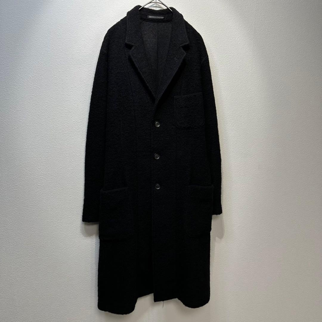 希少 ヨウジヤマモト コスチュームドオム 上質 ウール チェスターコート 2