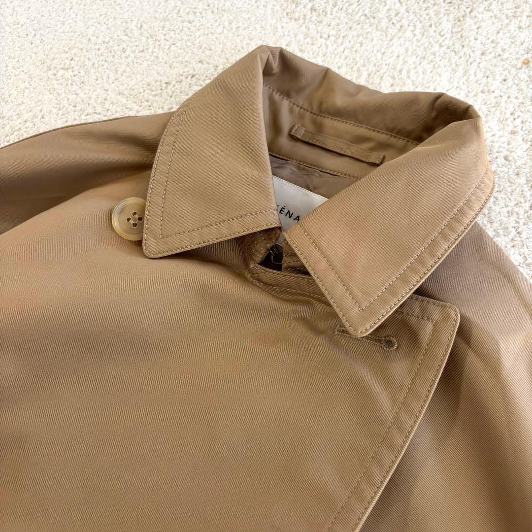 【定価5.8万】IENAオーバートレンチコート　38 ベージュ