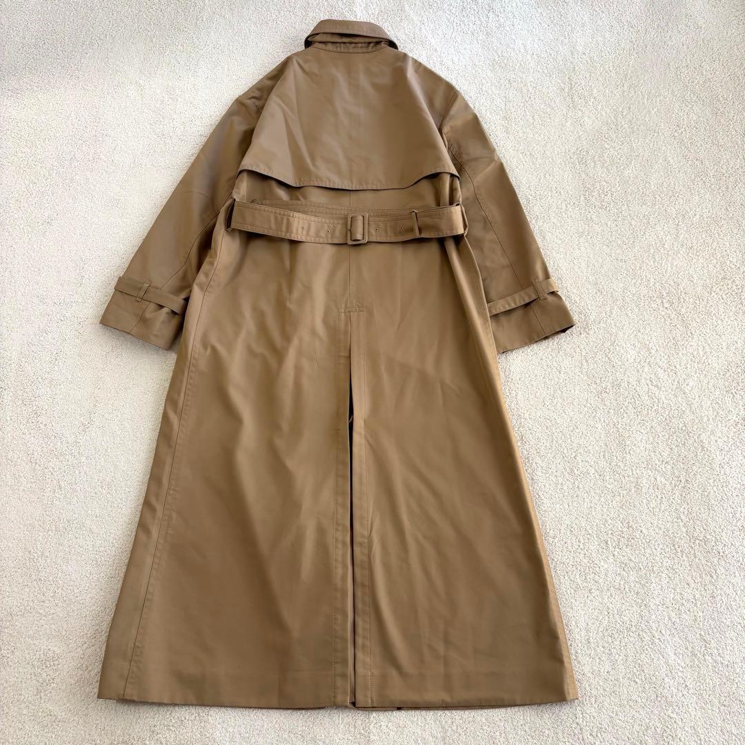 【定価5.8万】IENAオーバートレンチコート　38 ベージュ