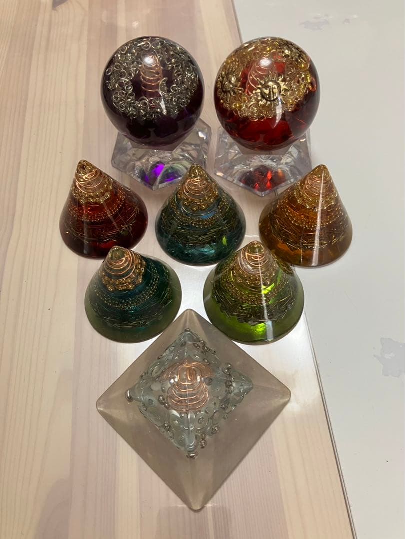 オルゴナイト　セット　※ピラミッド付き