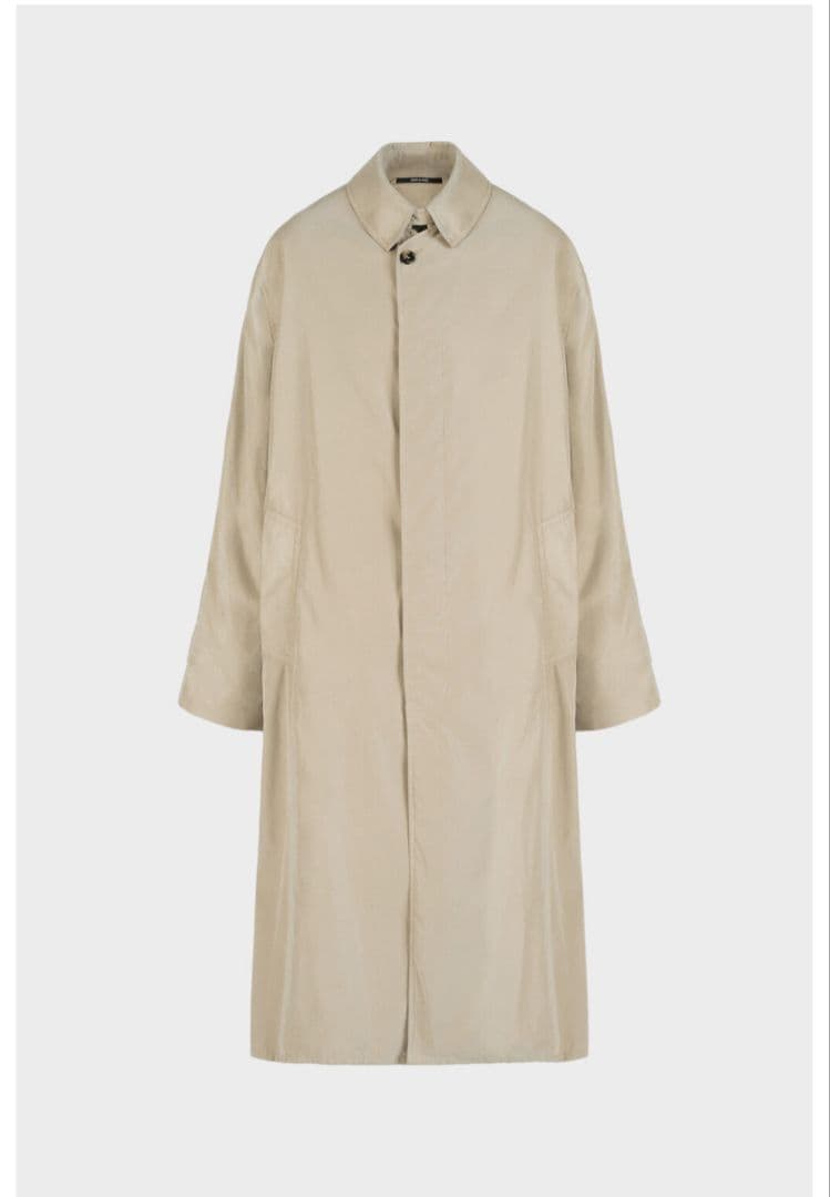 メゾンマルジェラ　ピーチコットントレンチコート