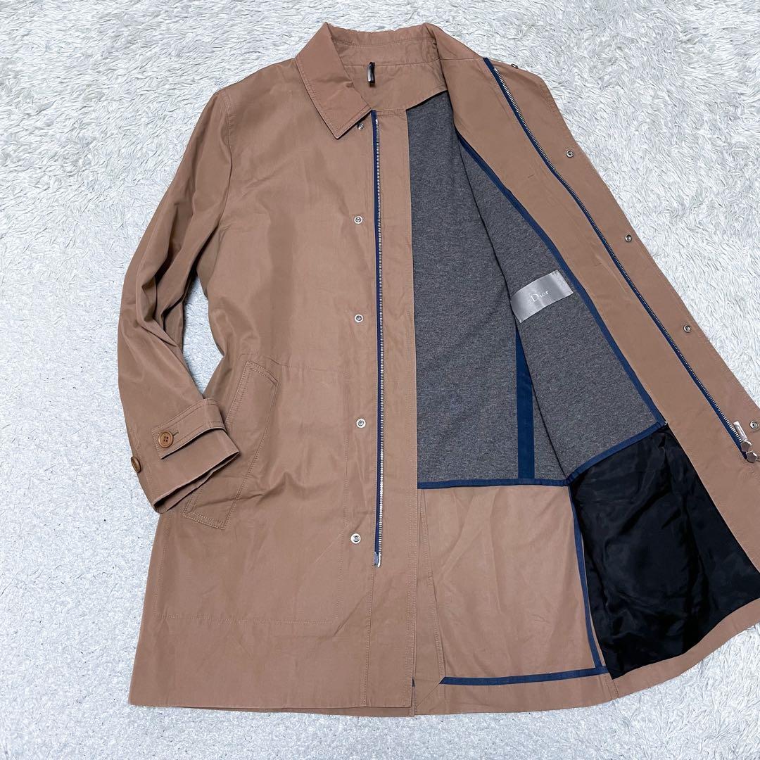 ディオールオム ウール取り外しライナー付き 2way ロングコート 46 M相当