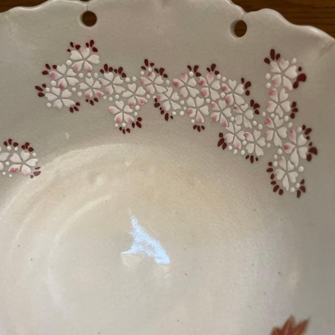 桑名萬古焼　加賀瑞山造　菓子鉢共箱